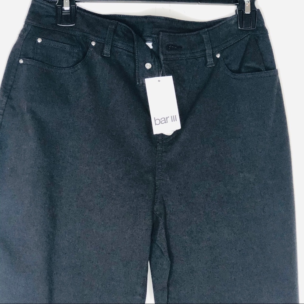 Bar111 Marley High Waist Frayed Hem cropped pants - Picture 2 of 6